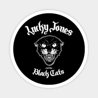 Lucky Jones CatHead Magnet